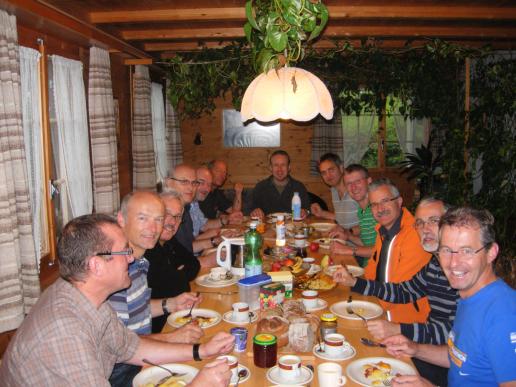 Gruppenfoto im Berner Oberland 2010